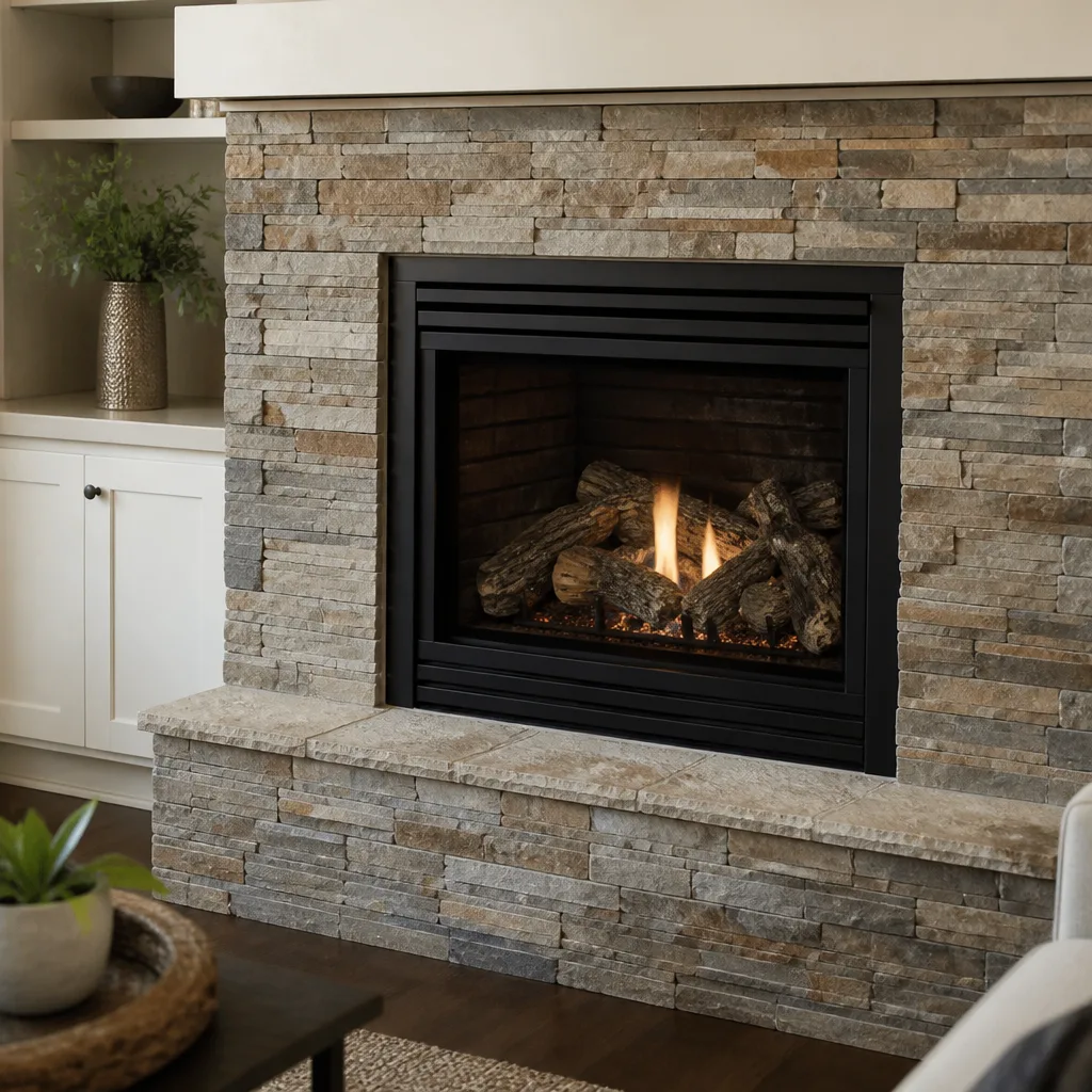 Gas fireplace service